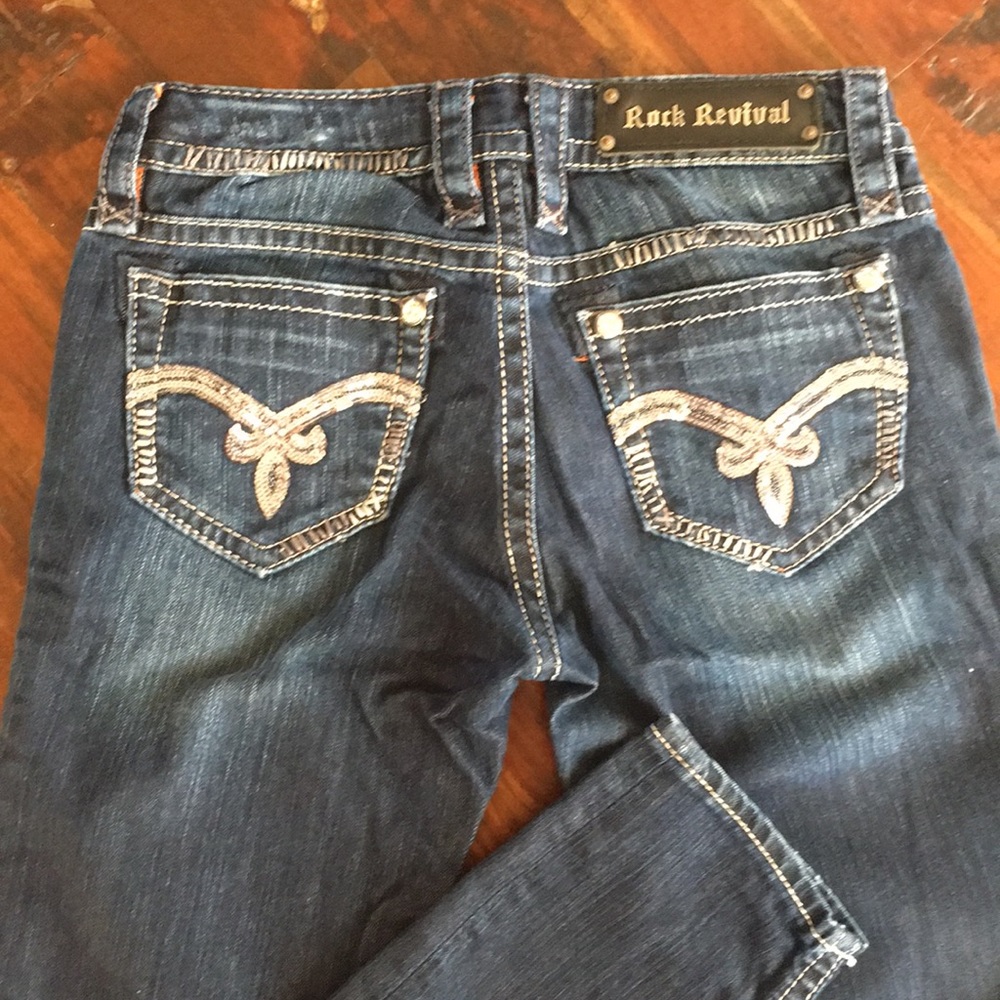 Rock revival ladies skinny denim